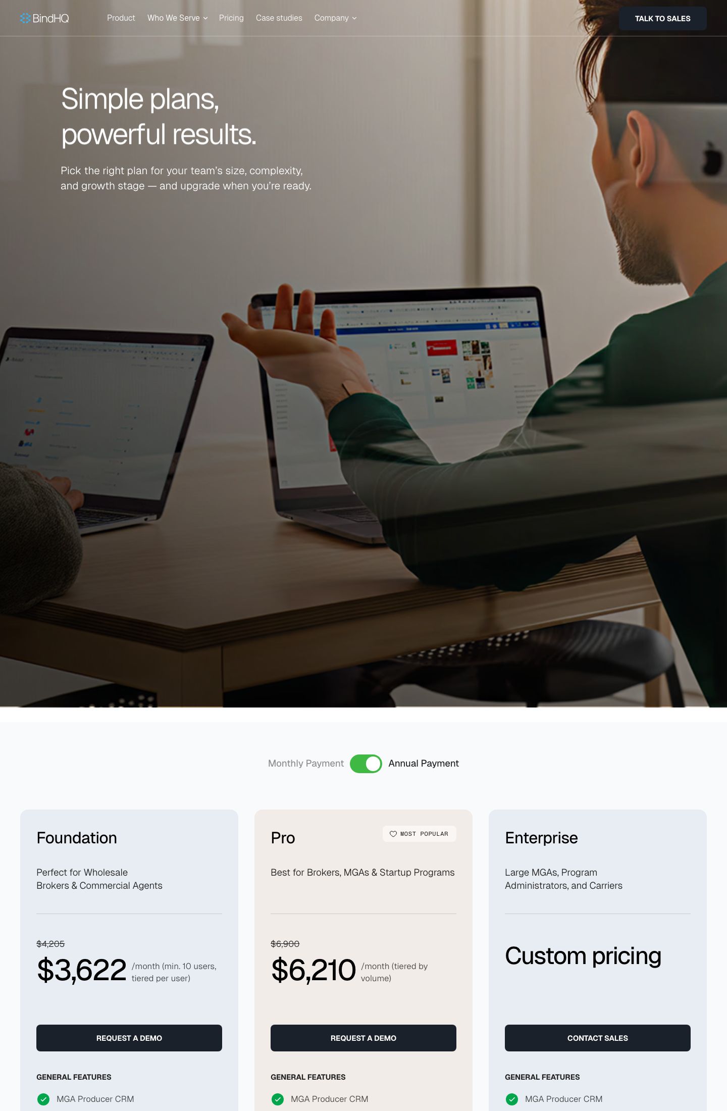 BindHQ screenshot 2